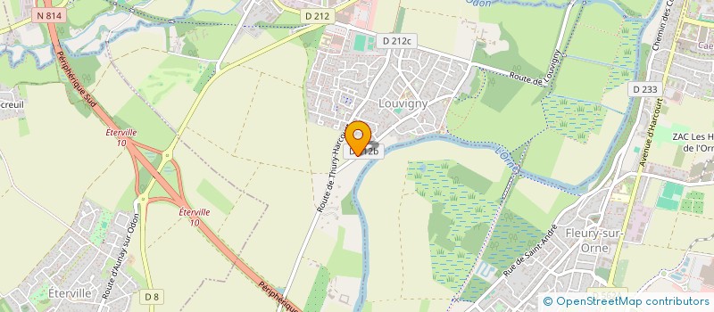 localisation de l'entreprise PAUPHIE  LOUVIGNY