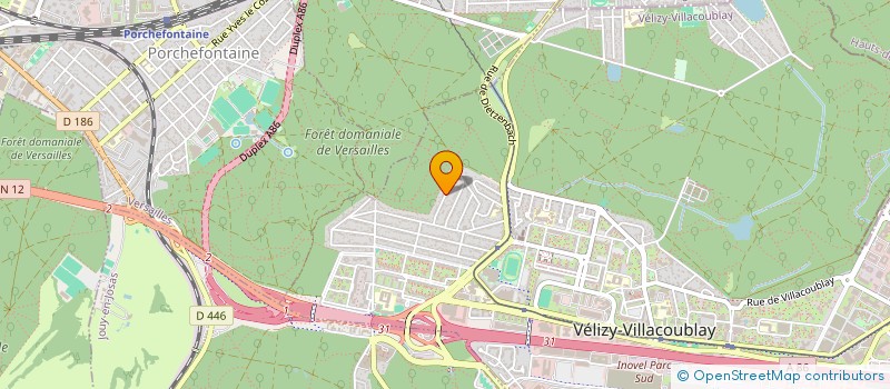 localisation de l'entreprise PAUPINE  VELIZY-VILLACOUBLAY