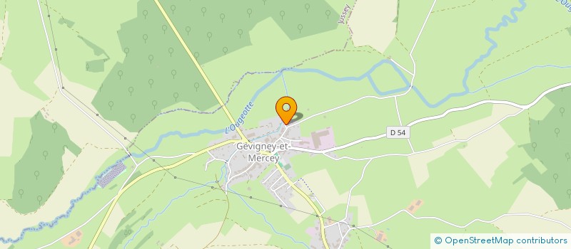 localisation de l'entreprise PAUPINO  GEVIGNEY-ET-MERCEY