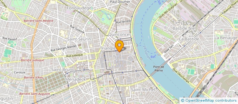 localisation de l'entreprise PAUS'K à BORDEAUX