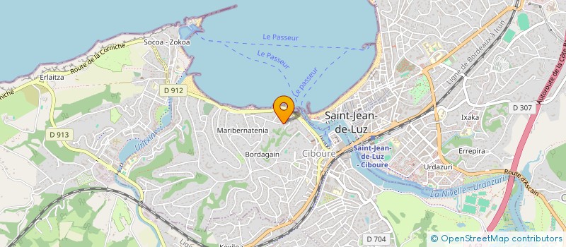 localisation de l'entreprise PAUSA LEKU  CIBOURE