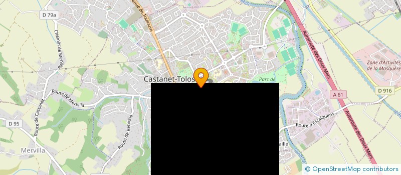 localisation de l'entreprise PAUSAN à CASTANET-TOLOSAN