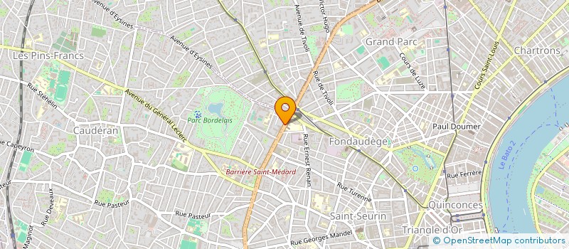 localisation de l'entreprise PAUSANIA  BORDEAUX