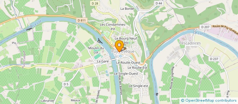 localisation de l'entreprise PAUSANIAS  DURAVEL