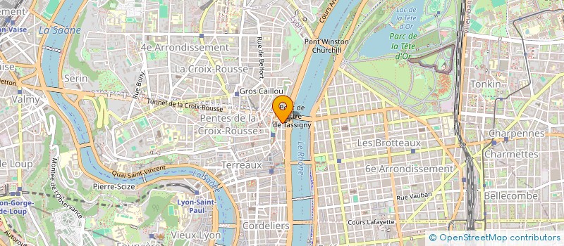 localisation de l'entreprise PAUSE 420 à LYON