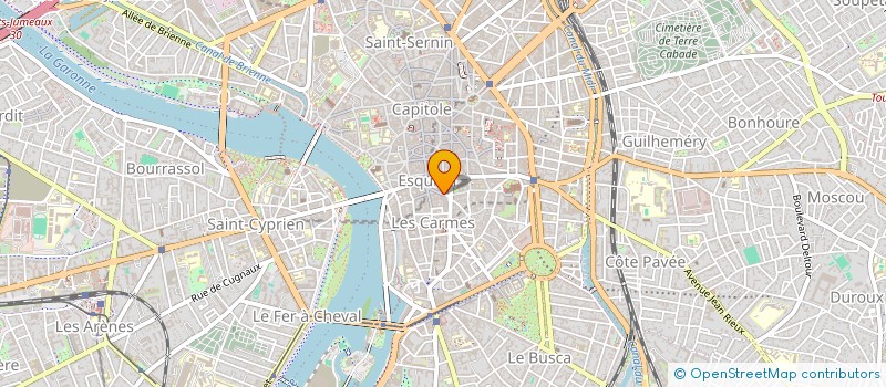 localisation de l'entreprise PAUSE  TOULOUSE