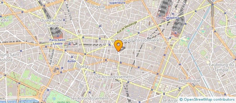 localisation de l'entreprise PAUSE BEAUTE  PARIS