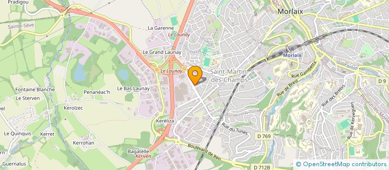 localisation de l'entreprise PAUSE CAFE  SAINT-MARTIN-DES-CHAMPS