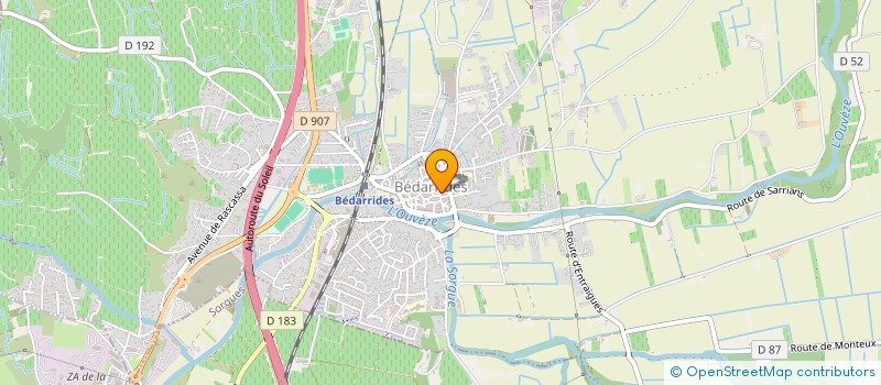 localisation de l'entreprise PAUSE CAFE à BEDARRIDES