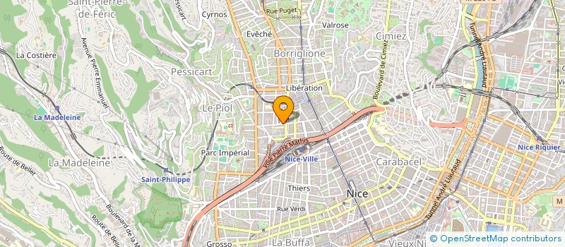 localisation de l'entreprise PAUSE CAFE  NICE