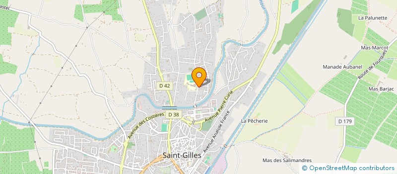 localisation de l'entreprise PAUSE CAFE à SAINT-GILLES