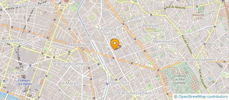 localisation de l'entreprise PAUSE CAFE TEA TIME  PARIS