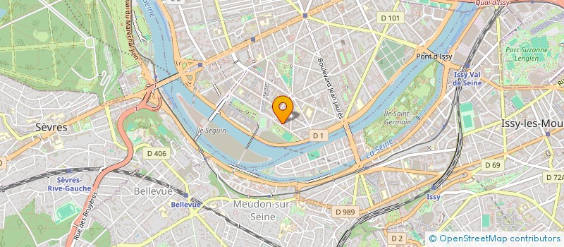localisation de l'entreprise PAUSE CAFFE à BOULOGNE-BILLANCOURT