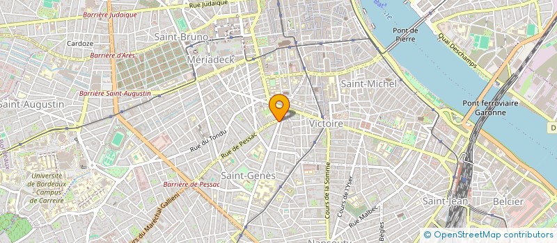 localisation de l'entreprise PAUSE DETENTE à BORDEAUX