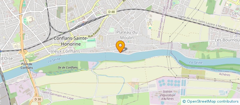 localisation de l'entreprise PAUSE DETENTE  CONFLANS-SAINTE-HONORINE