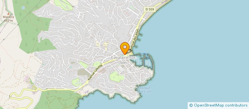 localisation de l'entreprise PAUSE DOUCEUR à CAVALAIRE-SUR-MER