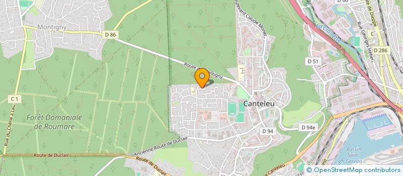 localisation de l'entreprise PAUSE LESSIVE  CANTELEU