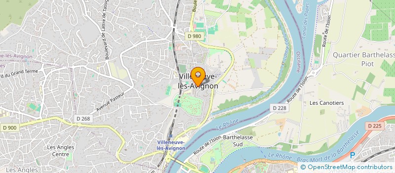 localisation de l'entreprise PAUSE & LUMIERE à VILLENEUVE-LES-AVIGNON