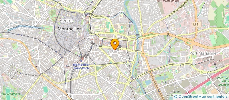 localisation de l'entreprise PAUSE NATTY à MONTPELLIER