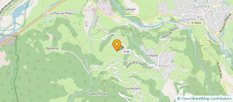 localisation de l'entreprise PAUSE O SPA à RISOUL