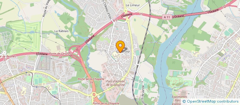 localisation de l'entreprise PAUSE-PAPILLES à LA CHAPELLE-SUR-ERDRE