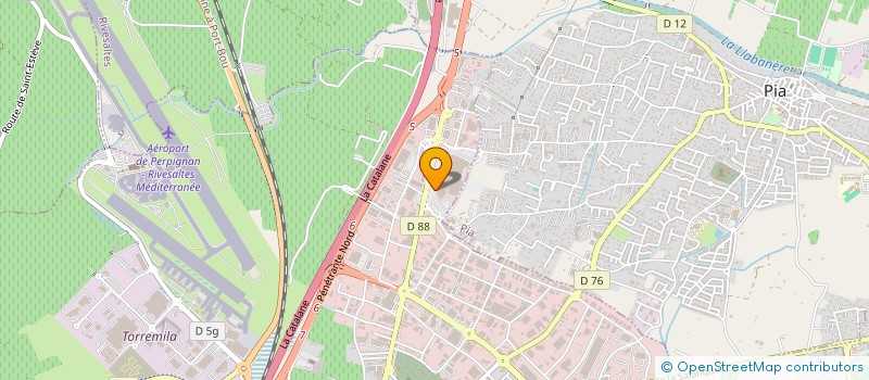 localisation de l'entreprise PAUSE PRALINE  PERPIGNAN