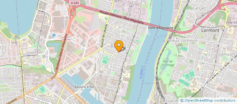 localisation de l'entreprise PAUSE RUGBY BORDEAUX  BORDEAUX