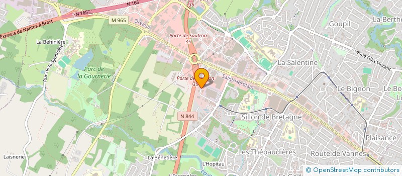localisation de l'entreprise PAUSE SAUMON à SAINT-HERBLAIN