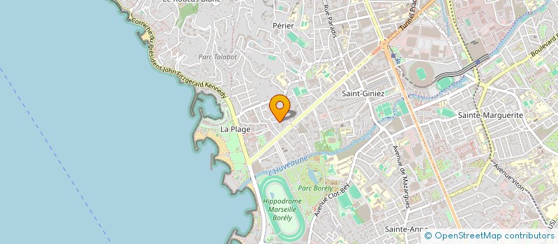 localisation de l'entreprise PAUSITA à MARSEILLE