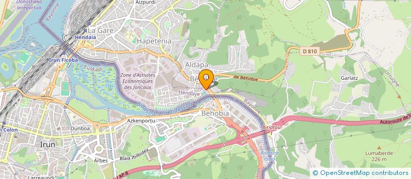 localisation de l'entreprise PAUSUKO BESTA KOMITEA  URRUGNE