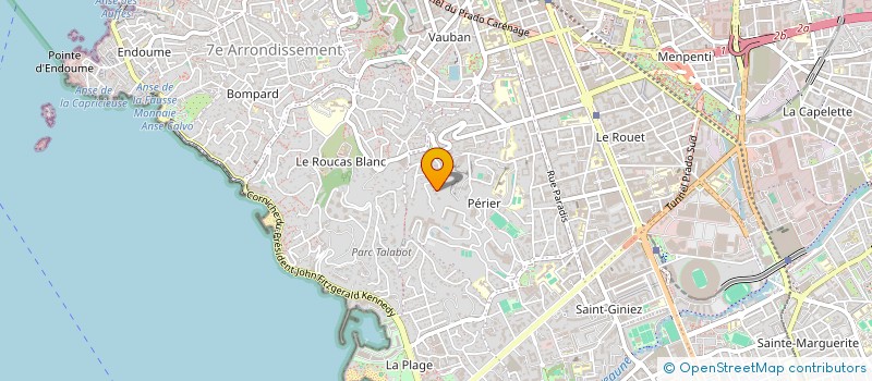 localisation de l'entreprise PAUSYL à MARSEILLE