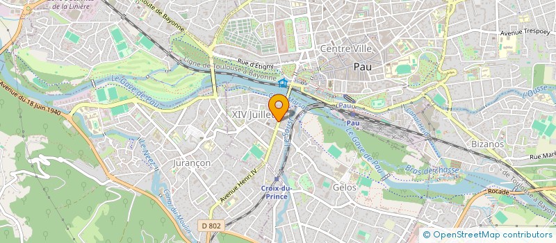 localisation de l'entreprise PAUTEKNOW à PAU