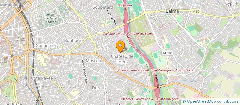 localisation de l'entreprise PAUTOINE IMMO à TOULOUSE