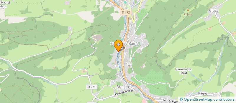 localisation de l'entreprise PAUTOM  SALINS-LES-BAINS