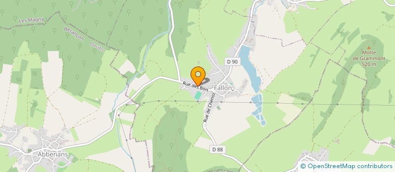 localisation de l'entreprise PAUTOT D.R.  FALLON