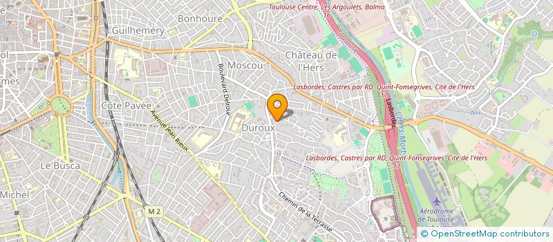 localisation de l'entreprise PAUTOU à TOULOUSE