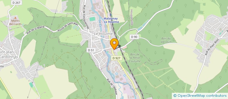 localisation de l'entreprise PAUTREPE  LE HOULME