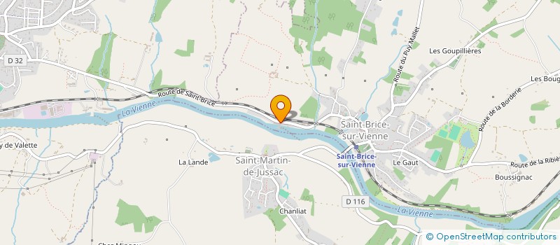 localisation de l'entreprise PAUTY  SAINT-BRICE-SUR-VIENNE