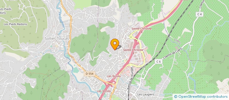 localisation de l'entreprise PAUVASA  SOLLIES-VILLE