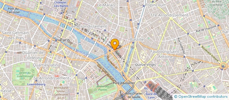 localisation de l'entreprise PAUZOLEY  PARIS