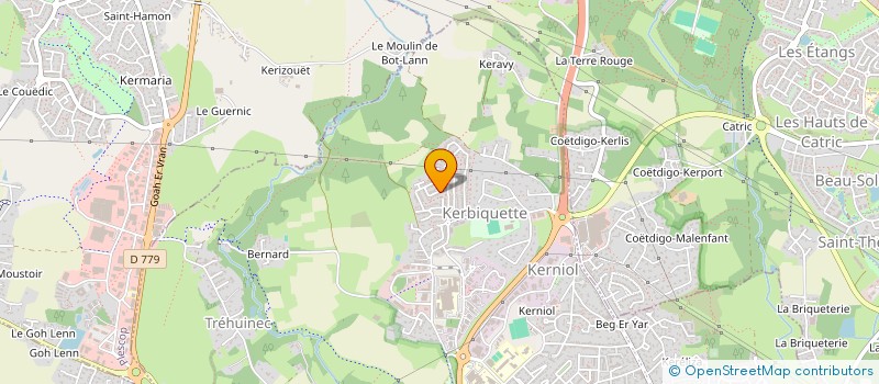 localisation de l'entreprise PAV & DAL  PLESCOP