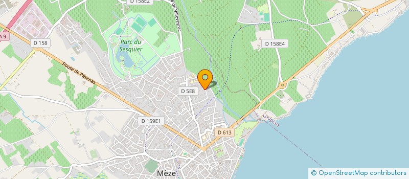 localisation de l'entreprise PAV FORMATION à MEZE