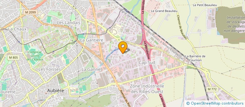 localisation de l'entreprise PAV LIN à AUBIERE