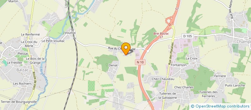 localisation de l'entreprise PAV16 à CHAMPNIERS