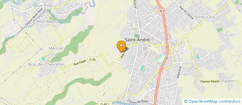 localisation de l'entreprise PAVADY SECURITE BTP à SAINT-ANDRE