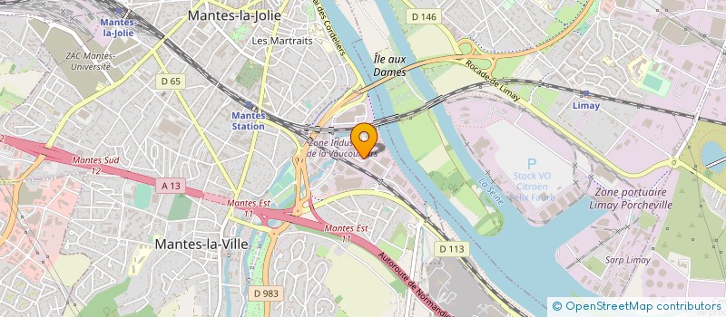 localisation de l'entreprise PAVAGES SERVICES à MANTES-LA-VILLE