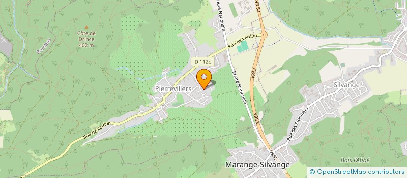 localisation de l'entreprise PAVANAS  PIERREVILLERS