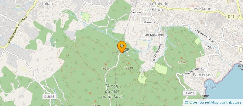 localisation de l'entreprise PAVANE à LA SEYNE-SUR-MER