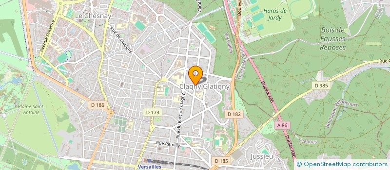 localisation de l'entreprise PAVANT IMMOBILIER à VERSAILLES