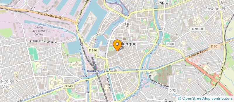 localisation de l'entreprise PAVAUT à DUNKERQUE